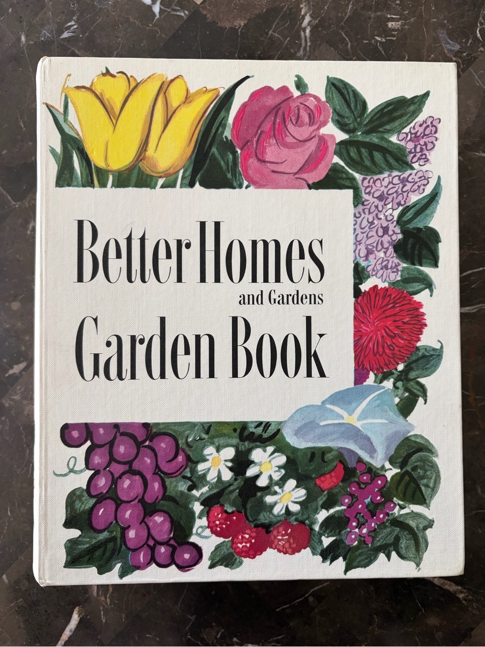 Better Homes and Gardens Garden Book - Multicolor Floral Cover